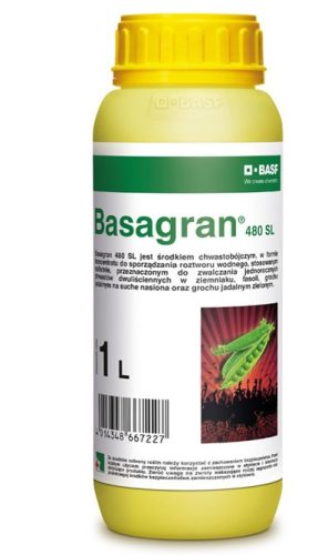 BASAGRAN 480 SL – Effektives Kontaktherbizid gegen zweikeimblättrige Unkräuter in Kartoffeln und Leguminosen