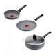 TEFAL Halo Pfannenset 20/24/25 cm – Nachhaltig und Vielseitig für Jede Küche