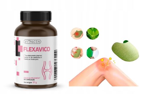 Flexavico - Unterstützung für gesunde Gelenke plus GRATIS Schmerzpflaster!