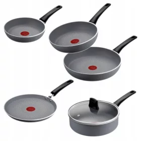   TEFAL Halo Pfannenset: Nachhaltig und Vielseitig für Alle Kochflächen