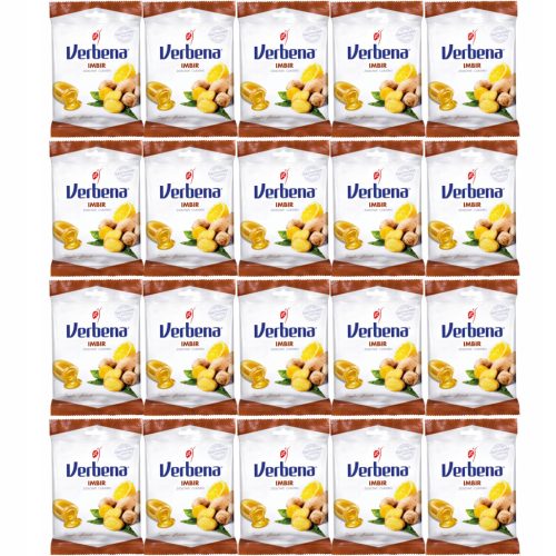 Verbena Ingwer Bonbons mit Vitamin C - 20x60g Kräuterbonbons
