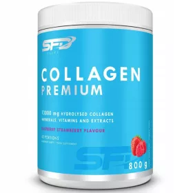   SFD Collagen Premium 800g Erdbeere-Himbeere – Hoher Kollagenanteil für Haut und Gelenke