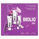 Bioliq 45+ Pflegeset für festere und glattere Haut - Tages- & Nachtcreme, Augen- & Lippencreme