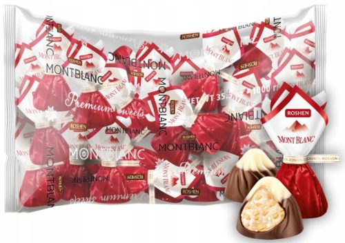 Roshen Mont Blanc Pralinen mit Mandel-Kokos-Füllung, 1kg