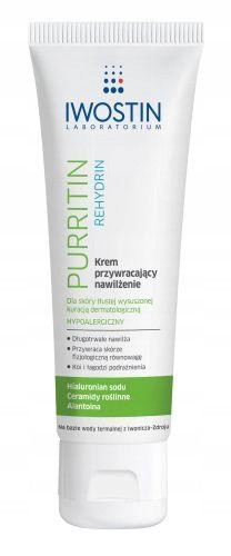 IWOSTIN PURRITIN Rehydrin Creme 40ml - Feuchtigkeitsspendende Hautpflege