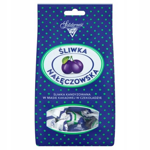 Nałęczowska Pflaumen in Schokolade 350g von Solidarność