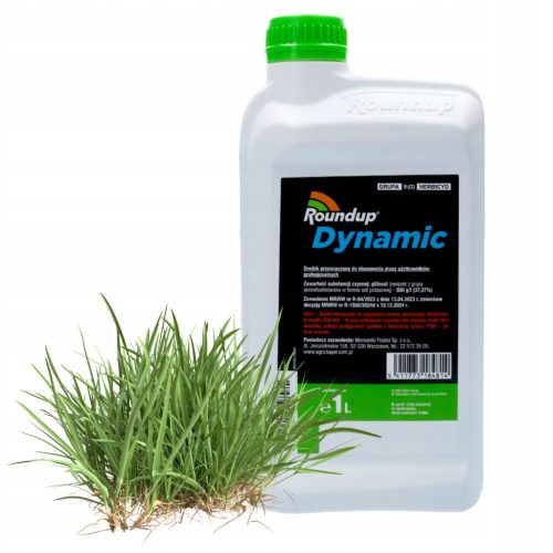 Roundup Dynamic 1L - Hochwirksames Unkrautbekämpfungsmittel