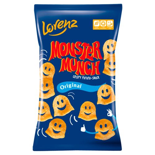 8er-Pack Monster Munch Knabbersnacks 100g