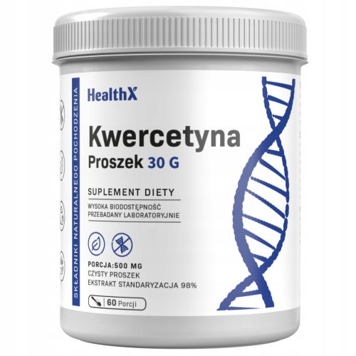 HealthX Quercetin 98% - 30g Packung für Immunität und Entzündungshemmende Unterstützung