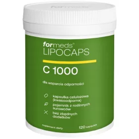   ForMeds LIPOCAPS C 1000: Liposomale Vitamin C Kapseln für Energie und Immunsystem