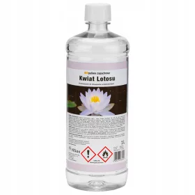   Duftender Biobrennstoff 1L Lotusblüte für Bio-Kamine – Aromatischer Bioethanol, umweltfreundlich, geruchsneutral