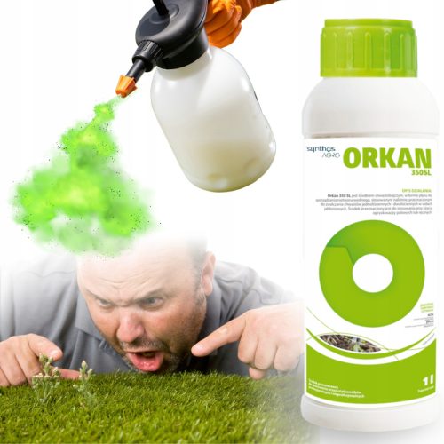 Orkan 350 SL - Effektiver Unkrautvernichter für Obstgärten, 1L