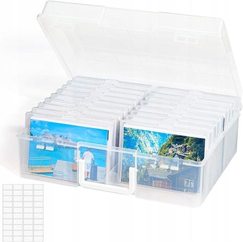 XXL Fotoaufbewahrungsboxen - Set aus 20 Behältern für bis zu 2000 Fotos