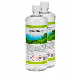   Duftender Bioethanol 2L Green Hills für Biokamin – Hochwertiger Biobrennstoff, Rauchfrei & Umweltfreundlich