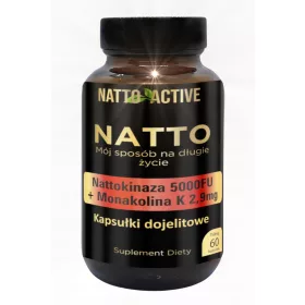   Natto Active: Nattokinase 5000FU & Monacolin K 2,9 mg - Unterstützung für das Kreislaufsystem