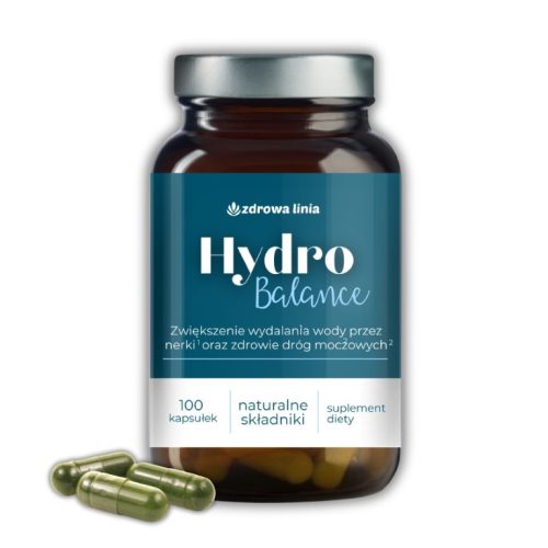 Hydro Balance Kapseln für natürliche Wasserausscheidung und Entgiftung, 100 Stück