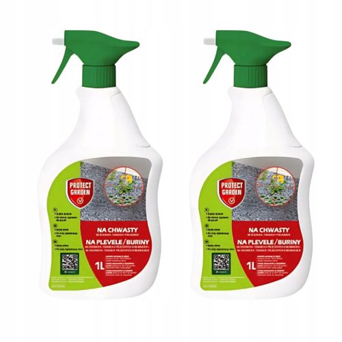 Natürliches Unkrautbekämpfungsmittel Protect Garden, 2er Set 1L – Schnell & Effektiv