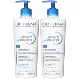   Bioderma Atoderm Ultra Feuchtigkeitscreme 500 ml für Gesicht und Körper