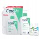 CeraVe Reinigungsset für normale bis ölige Haut: Gesichts- und Körpergel, plus Geschenke