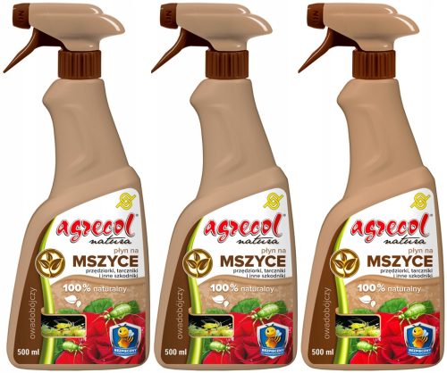 Natürlicher Pflanzenschutz gegen Schädlinge – Agrecol Natura Spray 500ml, 3er-Pack