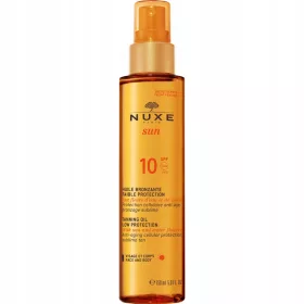   NUXE Sun Bronzierendes Öl für Gesicht und Körper SPF10, 150ml
