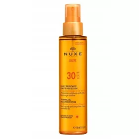   NUXE Sun SPF 30 Bräunungsöl für Gesicht und Körper, 150ml