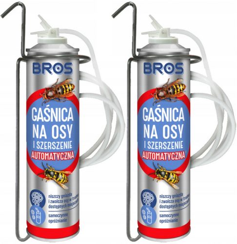 Automatisches Wespen- und Hornissenbekämpfungsspray BROS 400ml, 2er Set