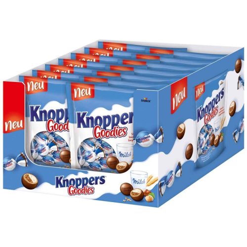 Knoppers Goodies Limitierte Edition: 14x 180g Knusprige Waffelkugeln mit Milch-Nougat-Creme-Füllung