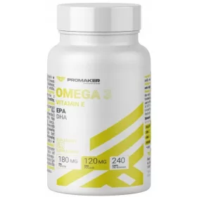   Promaker Omega-3 Kapseln - Förderung der Herz- und Gehirngesundheit, 240 Kapseln