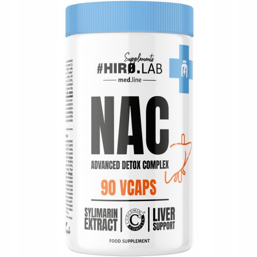 HIRO.LAB NAC Advanced Detox Komplex - 90 vegetarische Kapseln
