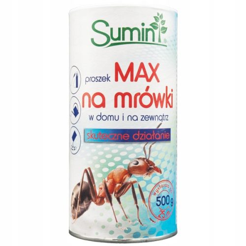 Sumin Max 500g - Effektives Ameisenbekämpfungspulver für Haus und Garten