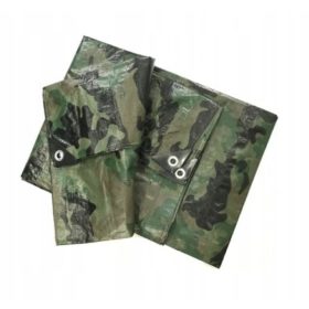   Camouflage Plane 90G 2X3M - Wasserabweisende und robuste Schutzplane