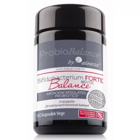   ProbioBALANCE Bifidobacterium Balance Forte NO FOSS - Hochwirksame Probiotika Kapseln