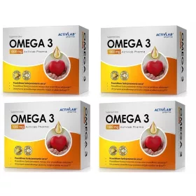   Omega 3 1000 mg Activlab Pharma, 60 Kapseln – Hochwertiges Fischöl für Ihre Gesundheit