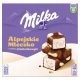 Alpenmilch Schaum mit Milka Schokolade überzogen und weißer Schokolade verziert