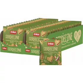 30x Inka Herzförmige Müsli Haferkekse mit Apfel, 50g