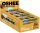 12er Pack OSHEE Proteinriegel Vanille-Karamell, 45g – Zuckerfrei, Hoher Proteingehalt