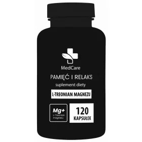  Magnesium-L-Threonat von MedCare - Hoch Bioverfügbares Nahrungsergänzungsmittel, 120 Kapseln