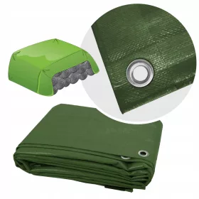 Hochwertige Plandeka 260g, grün, 3x4 Top LINE