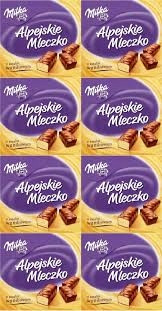 Milka Alpenmilch Schaumküsse mit Vanillegeschmack, 330g (30 Stück)