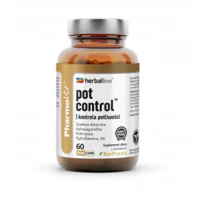   Herballine Pharmovit: Pot Control - Kontrolle der Schweißbildung, 60 Kapseln