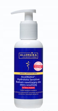ALLERGIKA Hydrolotio Sensitive - Feuchtigkeitsbalsam für empfindliche Haut, 200 ml