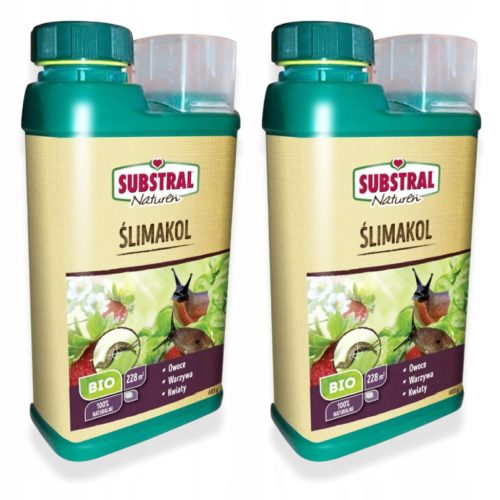 Substral Naturen Schneckenkorn - Effektives und Natürliches Schneckenmittel, 2x 685g