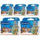 SALVEQUICK Paw Patrol Pflaster-Set für Kinder, Wasserfest und Farbenfroh, 5 x 20 Stück