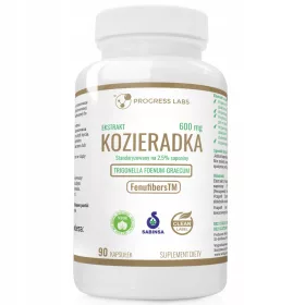   Kozieradka 600mg 90 Kapseln - Natürlicher Verdauungsförderer