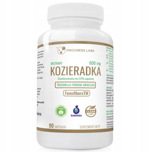 Kozieradka 600mg 90 Kapseln - Natürlicher Verdauungsförderer