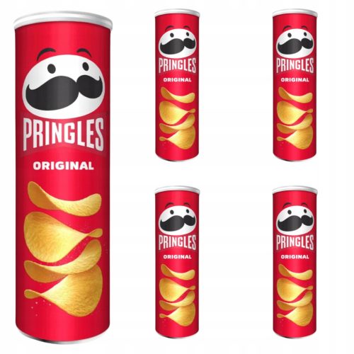 Pringles Original – Klassischer knuspriger Kartoffelchips in praktischer Röhrenverpackung