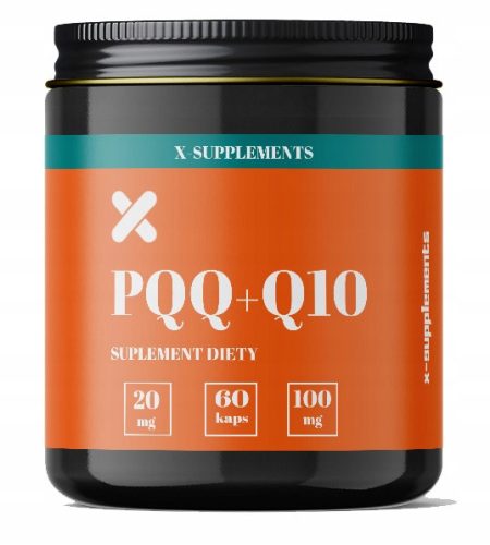 X-Supplements PQQ + Koenzym Q10 - Unterstützung für Energie und Gesundheit, 60 Kapseln