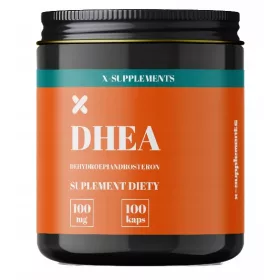   DHEA 100mg - Hormonelle Balance, Energie und Vitalität, 100 Kapseln
