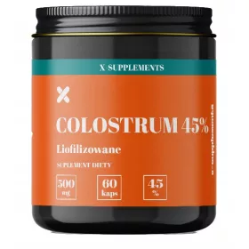   Colostrum Kapseln 60 Stück, 45% IgG, Unterstützt Immunsystem & Regeneration - X-Supplements
